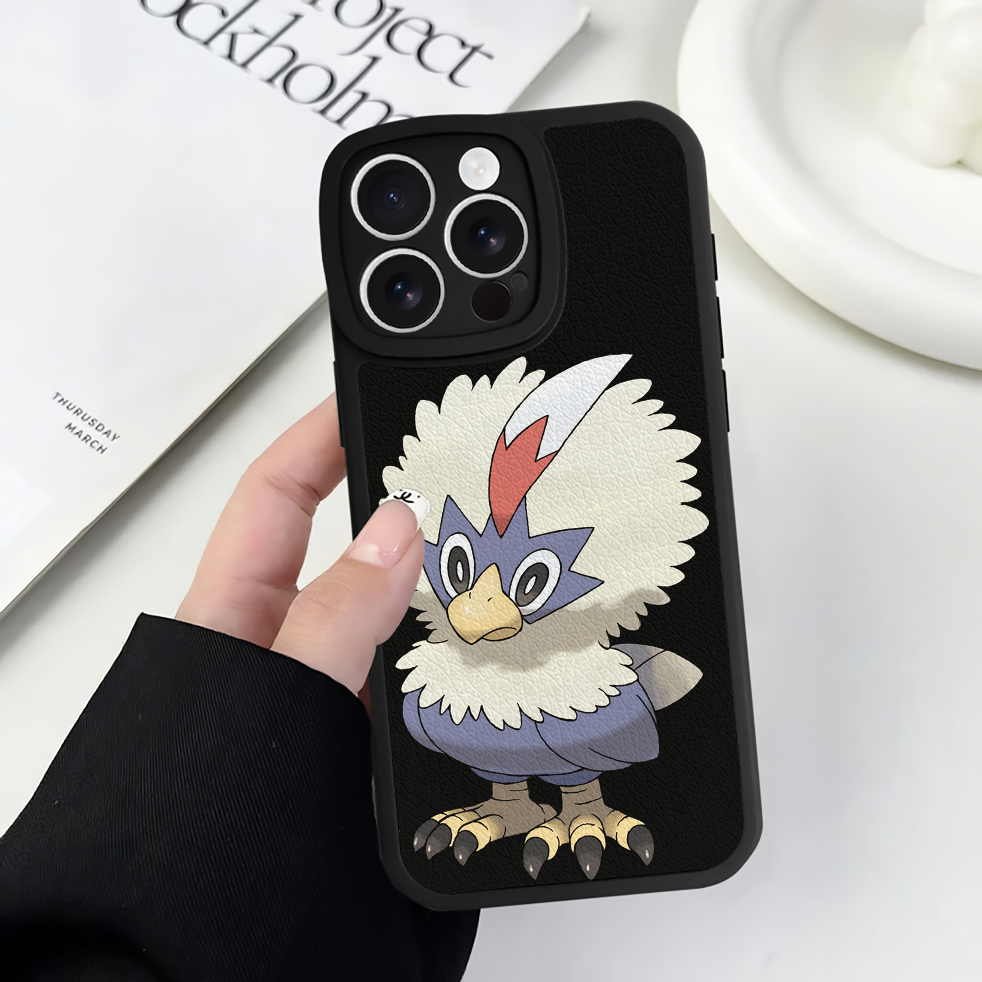 （画像用） ポケットモンスター Pokémon 【iPhone 16シリーズ対応】シリコンスマホケース（レザー調） 材質：シリコン